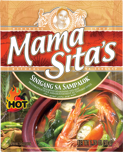 MAMA 罗望子混合香料 辣 50g |  MAMA SITA'S Sinigang Sa Sampalok Tamarind Soup Hot 50g