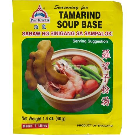  珀宽 罗望子粉汤 40g | Por Kwan Tamarind Soup Base 40g