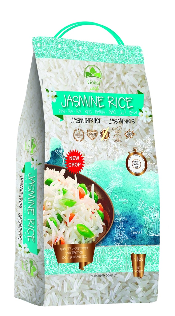 GOHAR Thai Jasmine Rice 1 kg/PKT