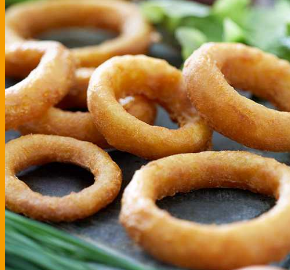 Salud/FORT DELI Onion Rings  Battered 1Kg | Salud/Fort Deli 洋葱圈 1kg