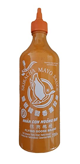 FLYING GOOSE Sriracha Mayo Sauce 730ml | 飞鹅牌 是拉差 蛋黄酱 730ml