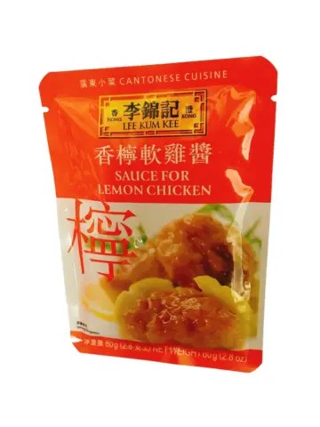 李锦记 香柠软鸡酱 80g | LKK Sauce For Lemon Chicken 80g | 李锦记 香柠软鸡酱 80g