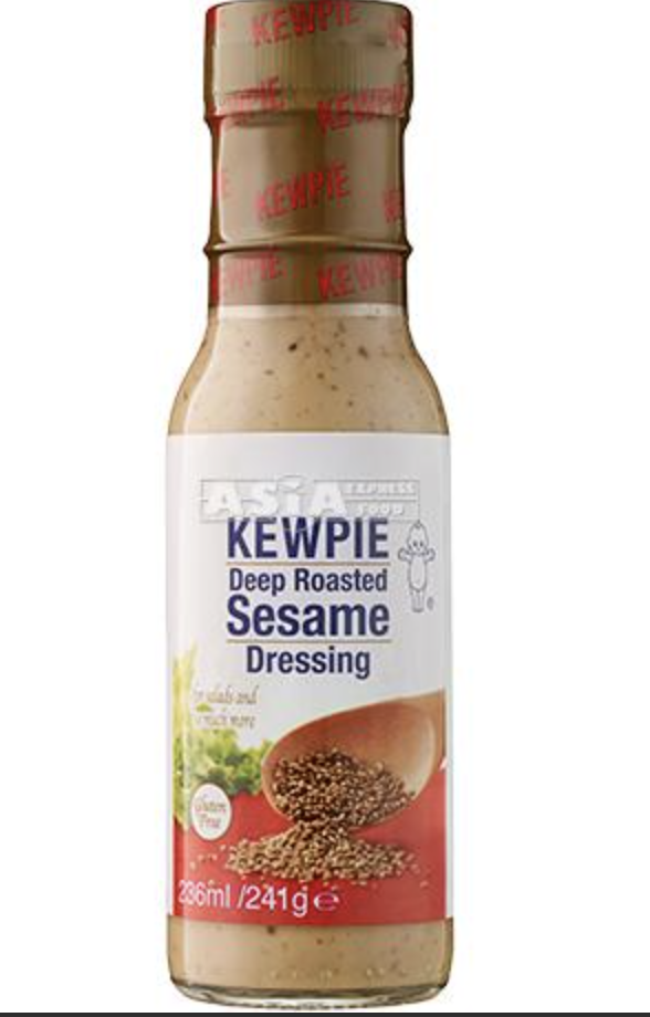 KEWPIE Seesami -Salaatinkastike, Syvästi Paahdettu, 236 ml | 丘比特 沙拉酱 浓厚焙煎芝麻味 236ml 