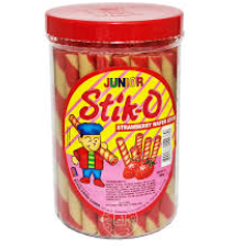 STIK-O 威化卷 草莓味 380g | STIK-O Waffer Stick Strawberry Flavor 380g