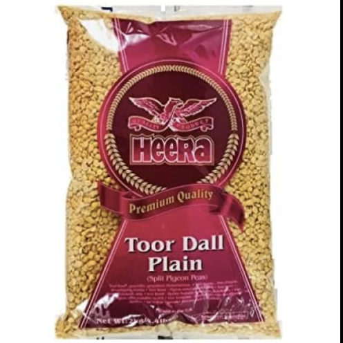 HEERA Halkaistut ja kuoritut kyyhkynherneet 2kg | 去皮分瓣木豆 2kg