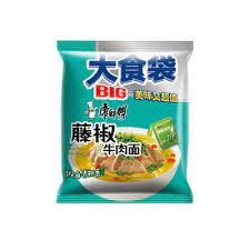 Mr.kon Instant Noodle Sichuan Pepper Beef 145g | 康师傅方便面 藤椒牛肉味 145g