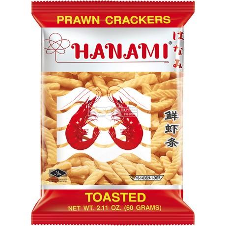 HANAMI Prawn Crackers Original Flavor 52g | HANAMI 虾条 原味 52g