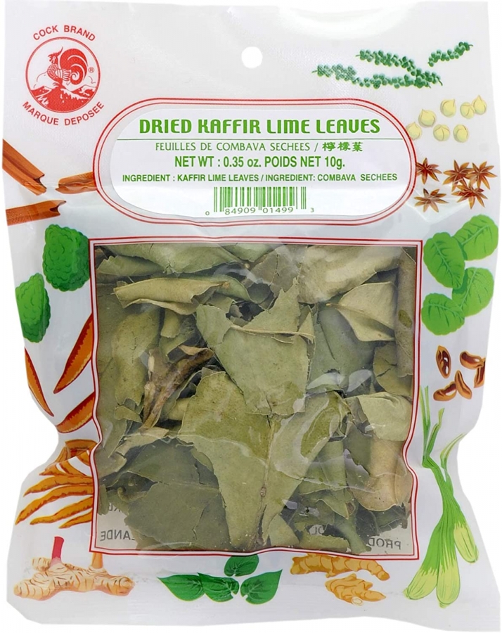 COCK BRAND 干柠檬叶 10g | COCK BRAND Kaffir Lime Leaves 10g