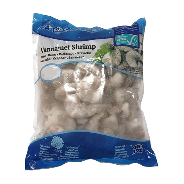 Planets Pride Vannamei Shrimp PD 31/40 IQF 750g | Planets Pride 证书 白虾虾仁 31/40 PD 750g 