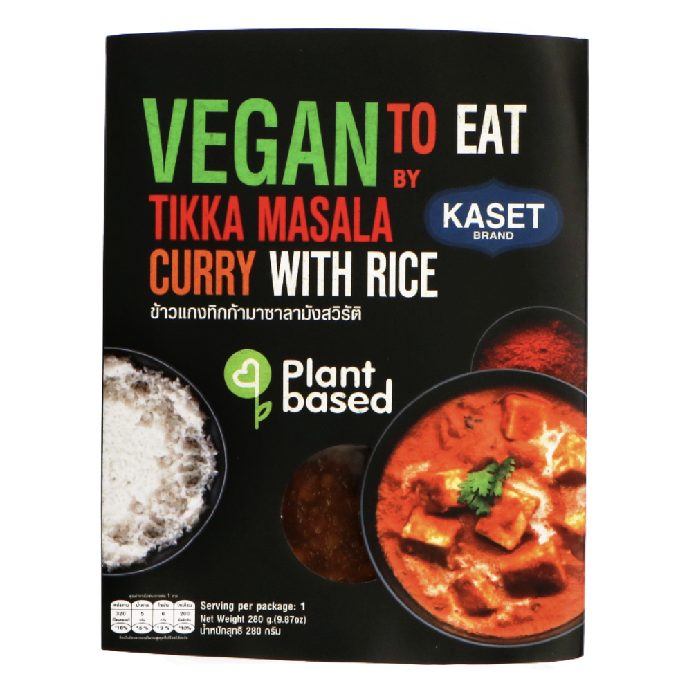 KASET 即食咖喱 280g | KASET Instant Curry Tikka Masala Vegan Flavor 280g
