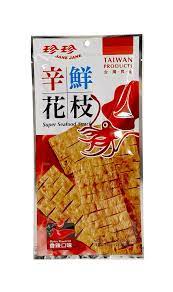 JJ Super Seafood Snack Spicy Flavor 28g |珍珍辛鲜花枝香辣口味28g | JJ Super Seafood Snack Spicy Flavor 28g |珍珍辛鲜花枝香辣口味28g