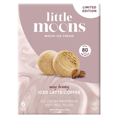 小月亮 麻薯冰淇淋 (冰拿铁) 192g | Little Moons Mochi (Iced Latte Coffee) 192g