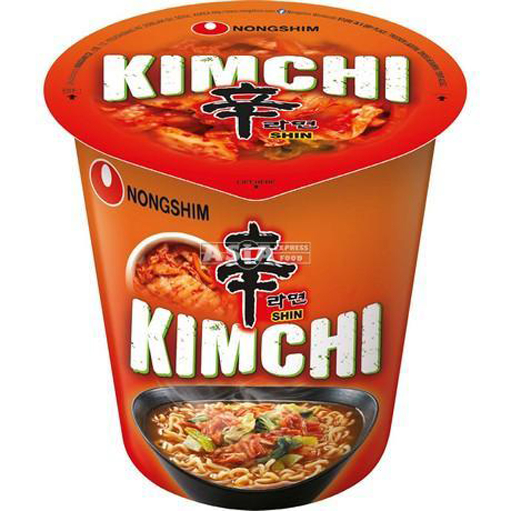 农心 泡菜味辛拉面杯面 75g | Nongshim Instant Cup Noodle Kimchi 75g