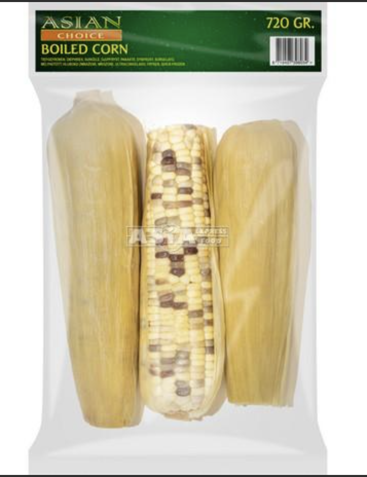 ASIAN CHOICE Brown Corn Boiled 720g | ASIAN CHOICE 冷冻棕玉米 720g