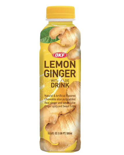 OKF 柠檬生姜饮料 500ml | OKF Lemon Ginger Drink 500ml