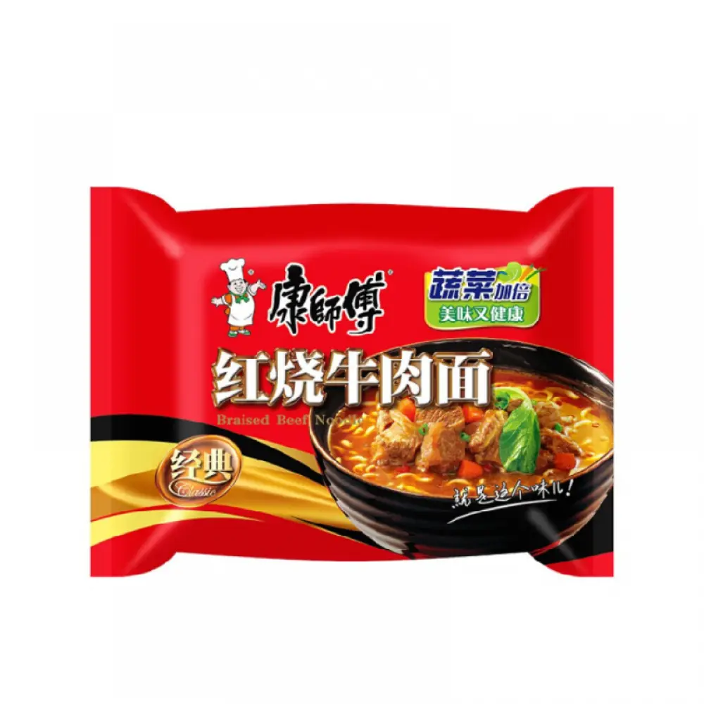 Mr.Kon Instant Noodle Braised Beef 103g | 康师傅 红烧牛肉面 103g