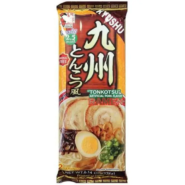 JP Itsuki Ramen Kyushu Tonkotsu Flavor 174g | 日本 九州猪骨浓汤面 174g