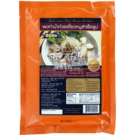 GOSTO Nuudelikeittojauhe, sianlihan maku 300g | 猪肉面汤底 300g