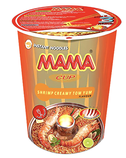 妈妈 冬阴功大虾味 杯面 70g | MAMA Cup Noodle Shrimp Tom Yum Flavor 70g