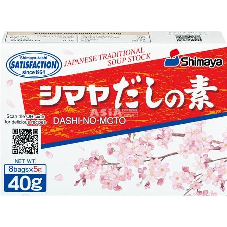 Shimaya Dashinomoto Kala-Maustejauhe 40 g | Shimaya 风味调味料(鱼精粉) 40g
