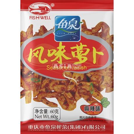 鱼泉 风味萝卜 60g