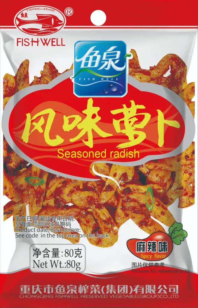 鱼泉 风味萝卜 80g
