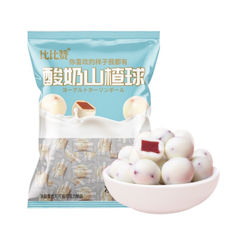 比比赞 酸奶山楂球 250g