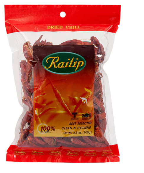 RAITIP Dried Chilli 100g | RAITIP 干辣椒 100g