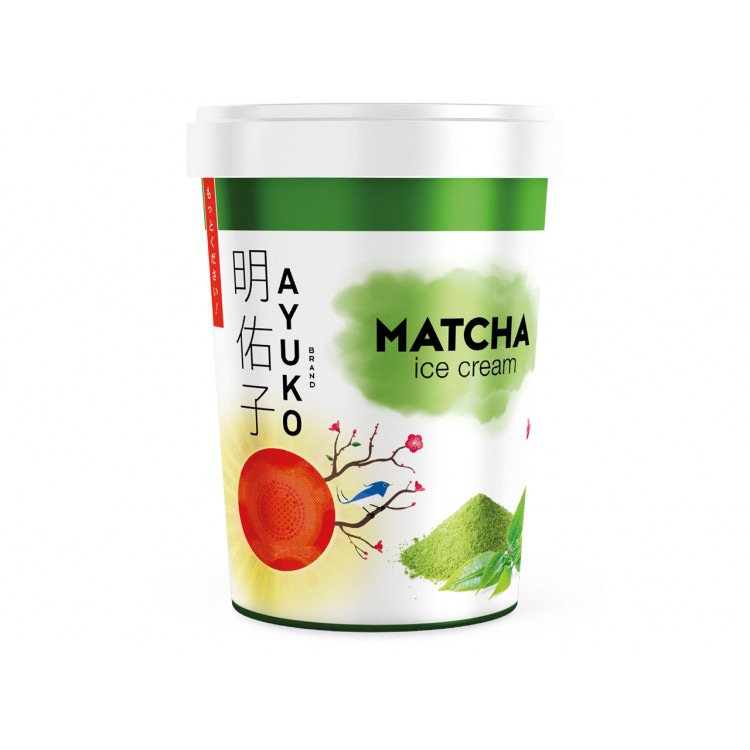 明佑子 抹茶冰淇淋 500ml | AYUKO Ice Cream Matcha 500ml