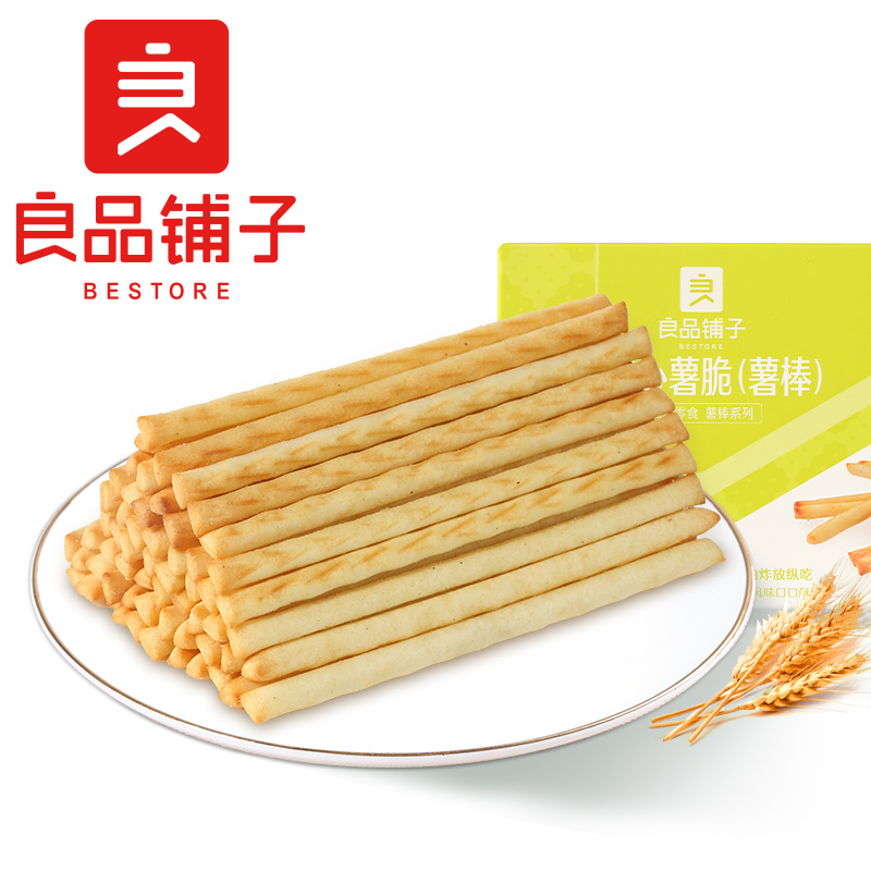 Bestore Sweet Potato Sticks 70g | 良品铺子 空心薯脆 70g