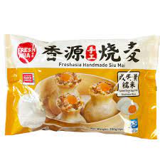 Tahmeariisisiomai suolatulla munankeltuaisella 300g | 香源 手工糯米咸蛋黄烧卖 300g