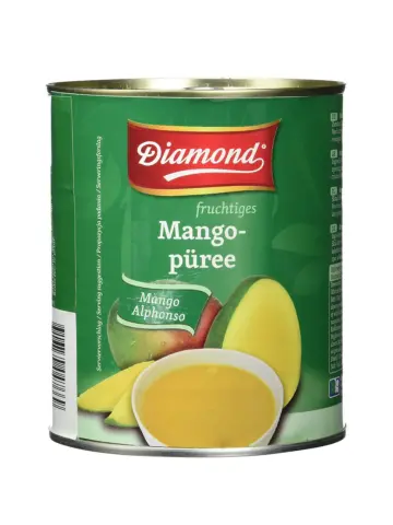 Diamand Mango puree Alphonso 850g | 钻石牌 芒果泥 850g