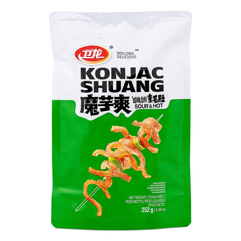 卫龙 魔芋爽 酸辣味 252g | CN Weilong Konjac Hot＆Sour 252g