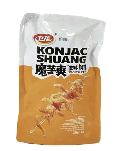 卫龙 魔芋爽 麻辣素毛肚 252g | CN Weilong Konjac Szechwan 252g