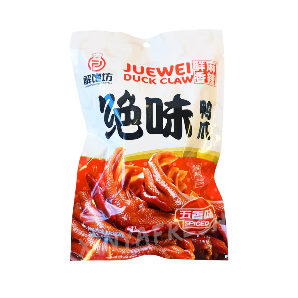 绝味 五香鸭爪 105g丨JW duck patas 105g
