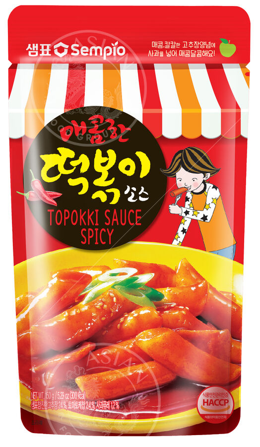 SEMPIO Topokkikastike Tulinen Maku 150g | SEMPIO 炒年糕酱(香辣) 150g