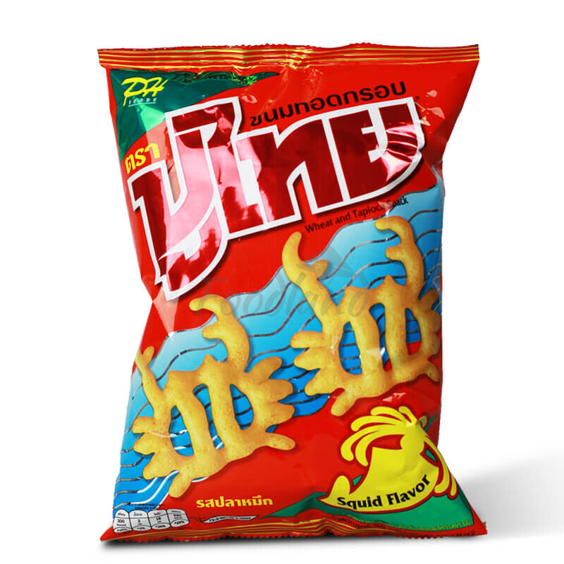 Puthai 酥脆零食 鱿鱼味 55g | Puthai Crispy Snack Squid Flavor 55g