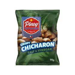 Pinoy Kitchen 炸猪皮 盐醋味 50g | Pinoy Kitchen Chicharon (Pork Rind) Salt/Vinegar 50g