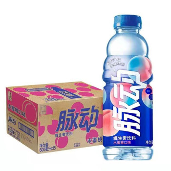 脉动 维生素饮料 桃子味 600ml | MD Vitamin Drink - Peach Flavor 600ml