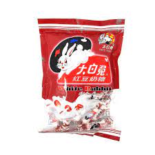 大白兔 红豆奶糖 200g | White Rabbit Creamy Candy-Red Bean Flavour 200g