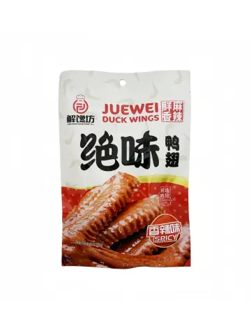 JW Duck Wing Spicy Flavor 75g | 绝味 香辣鸭翅 75g