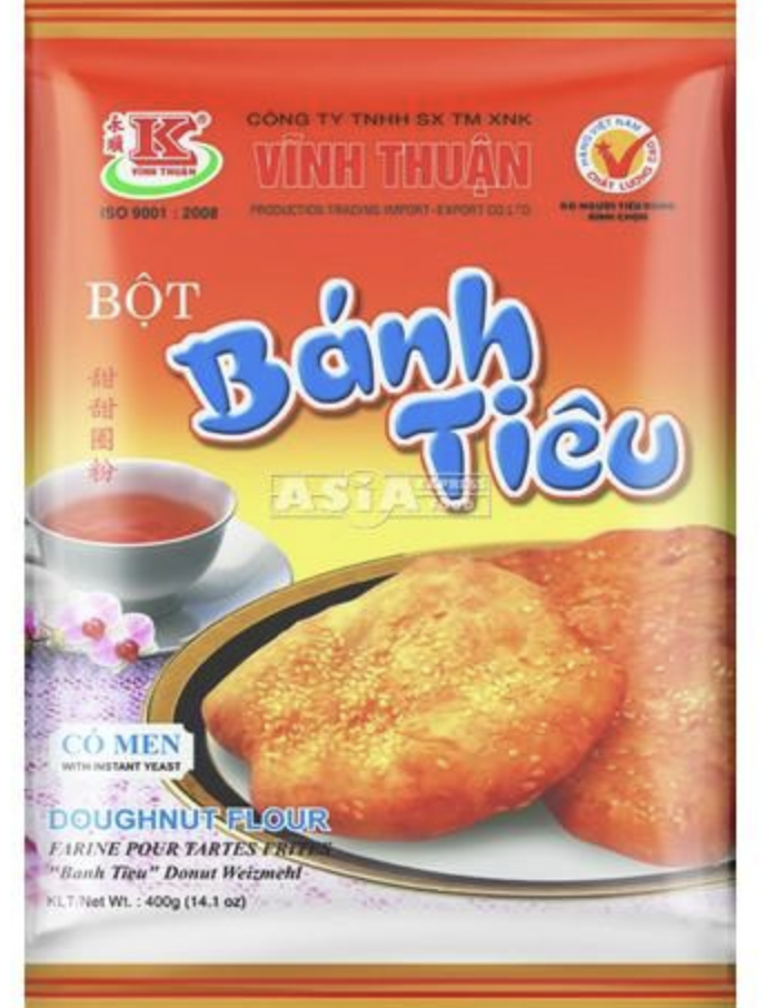 VINH THUAN Doughnut Flour Bot Banh Tieu 400g | VINH THUAN 炸面饼圈粉 400g