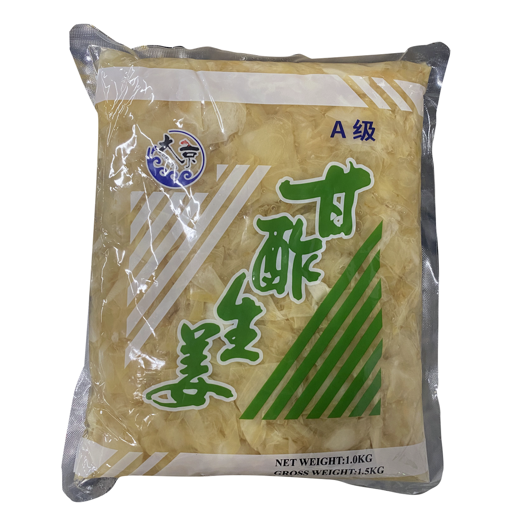 Daikyo/GC Ginger Pickled 1kg*10/CTN | 大京牌/佳禾牌 寿司姜片 1kg*10/箱