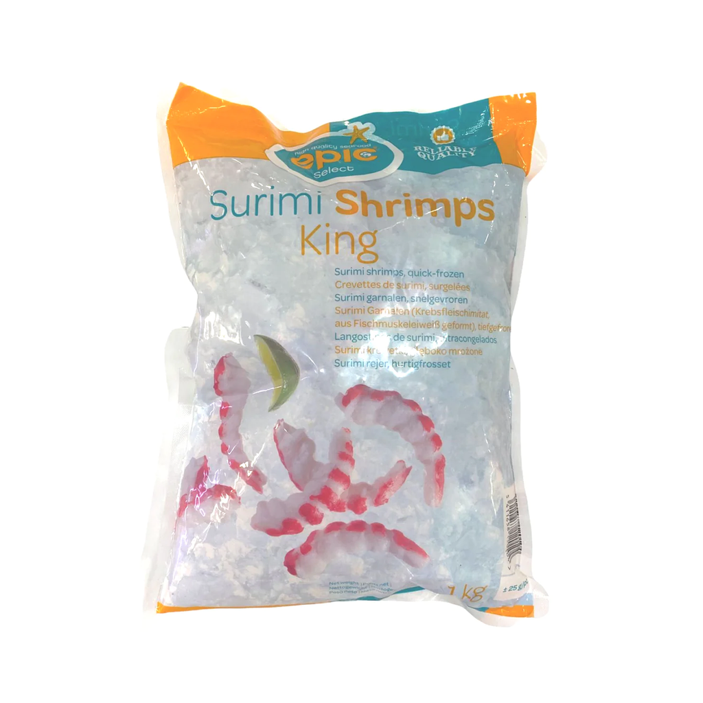 Epic 人造虾仁 橘色 (Surimi) 1kg | Epic Surimi Shrimps Paprika 1kg
