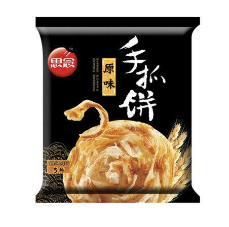Pakaste: ohut pannuleipä (alkuperäinen maku) 450g | 思念 手抓饼 (原味) 450g