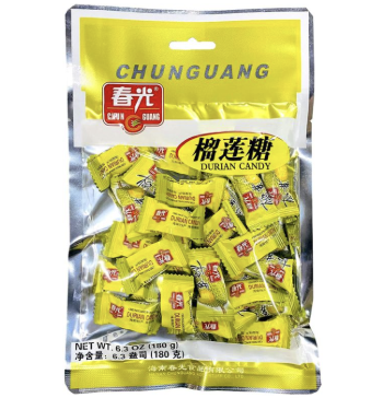 春光 榴莲糖 180g | CG Durian Candy 180g