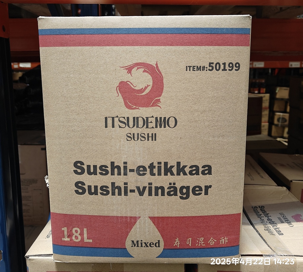 Itsudemo 专用 混合醋 18L | Itsudemo Sushi Vinegar Mixed(Sushi-etikka) 18L 