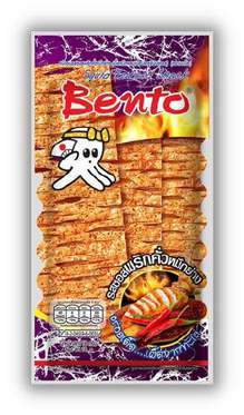 Bento 泰国鱿鱼片 辣椒烧烤味 20g