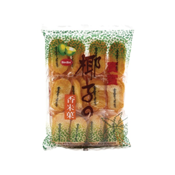BIN BIN 米果 椰子味 150g | BINBIN Rice Crackers Coconut Flavor 150g