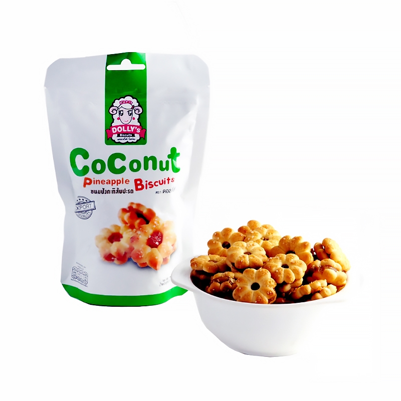 DOLLY'S Coconut Pineapple Biscuits 70g | DOLLY‘S 椰子菠萝曲奇饼干 70g